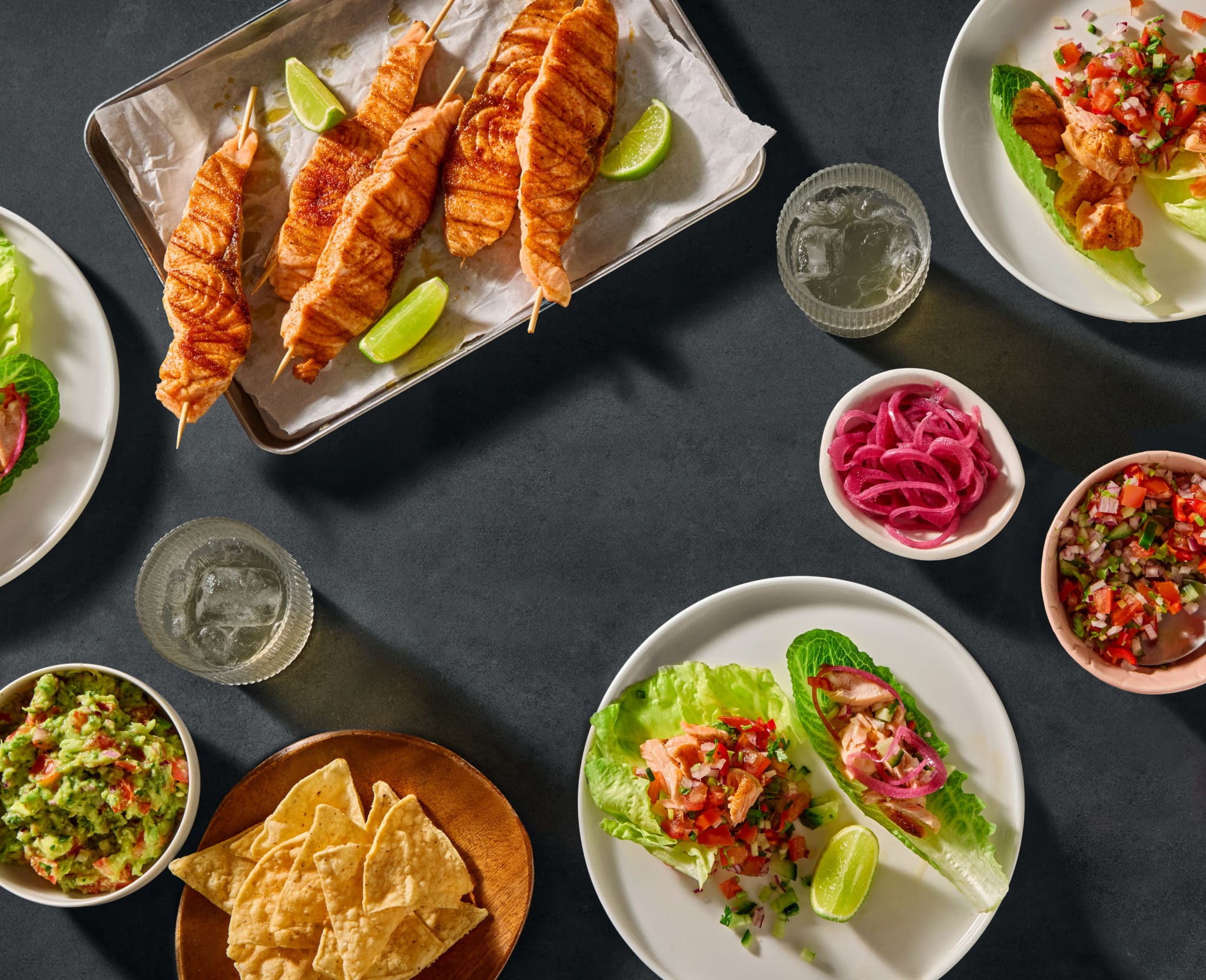 Salmon Lettuce Wraps - Skuna Bay